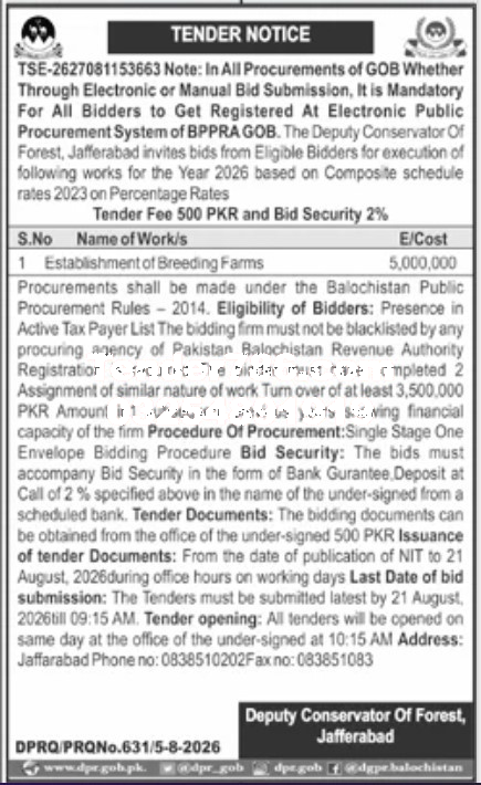 Tender Document