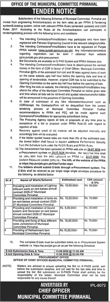 Tender Document