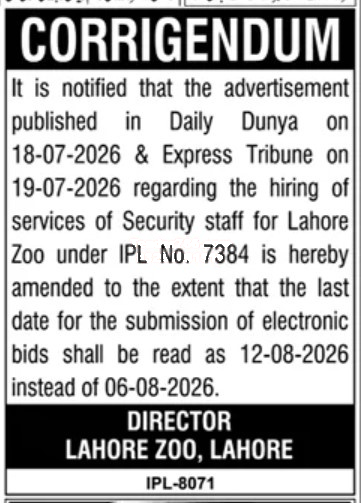 Tender Document