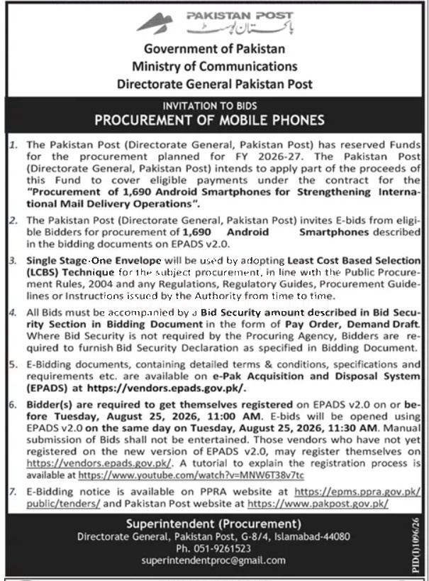 Tender Document