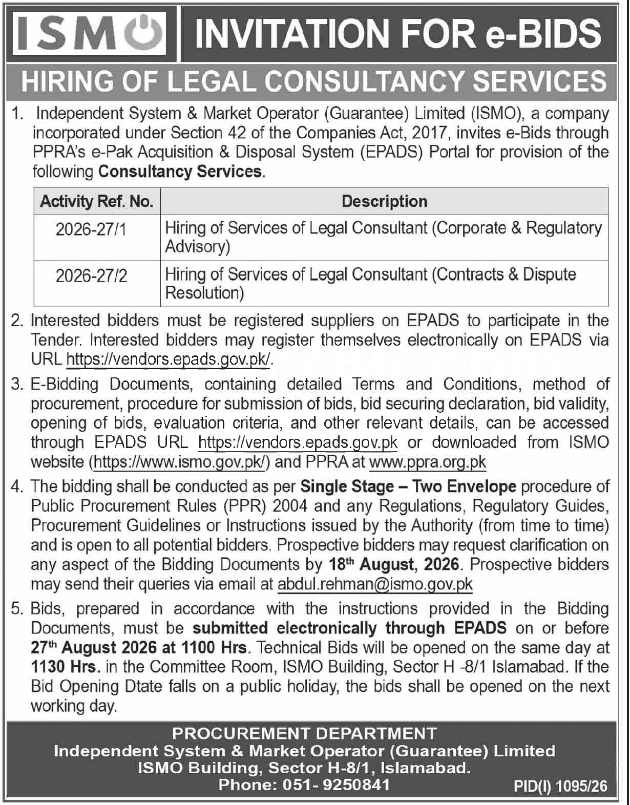 Tender Document