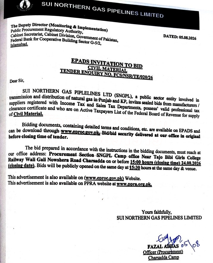 Tender Document