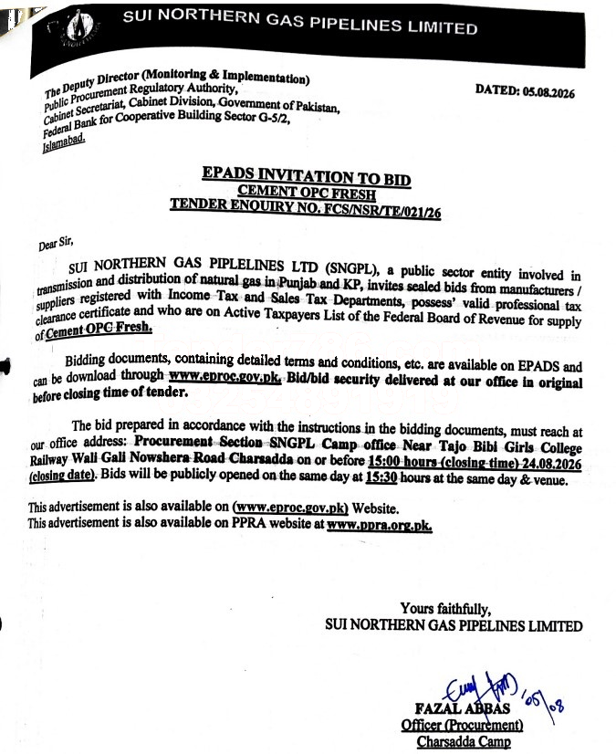 Tender Document