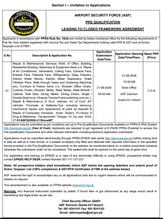 Tender Document