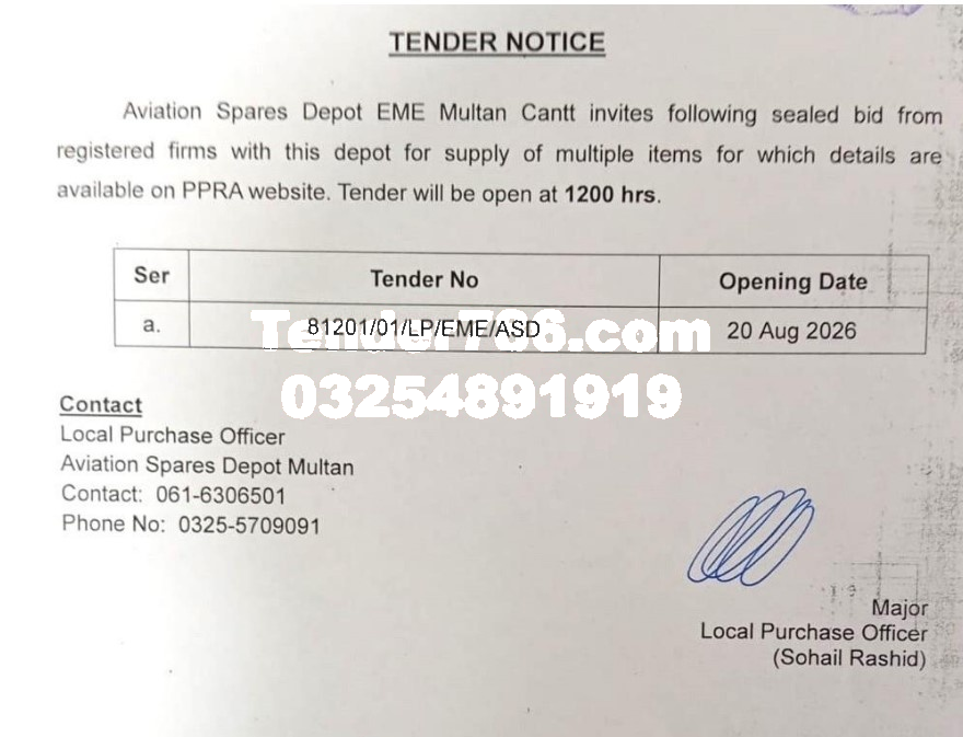 Tender Document