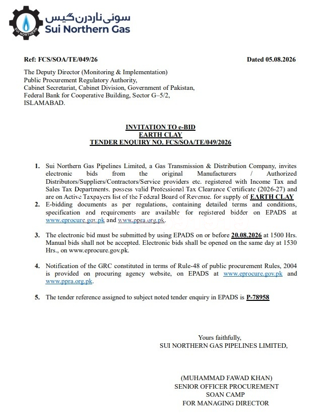 Tender Document