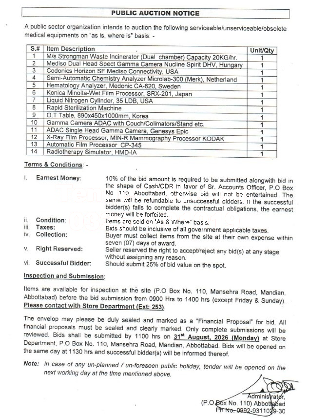 Tender Document