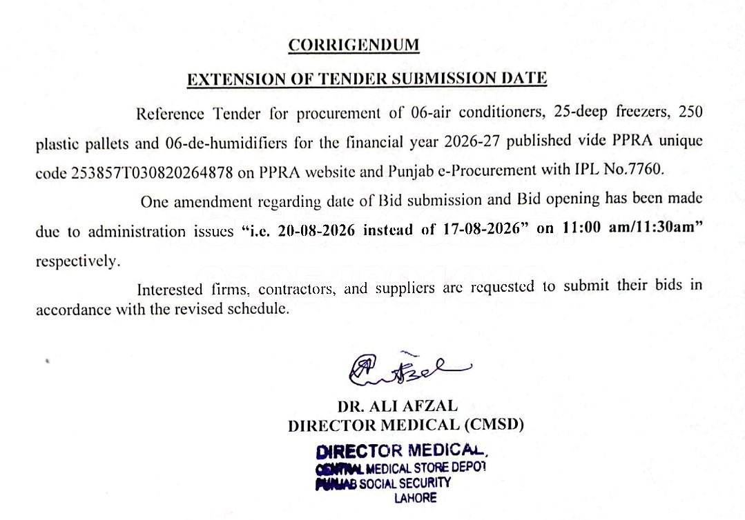 Tender Document
