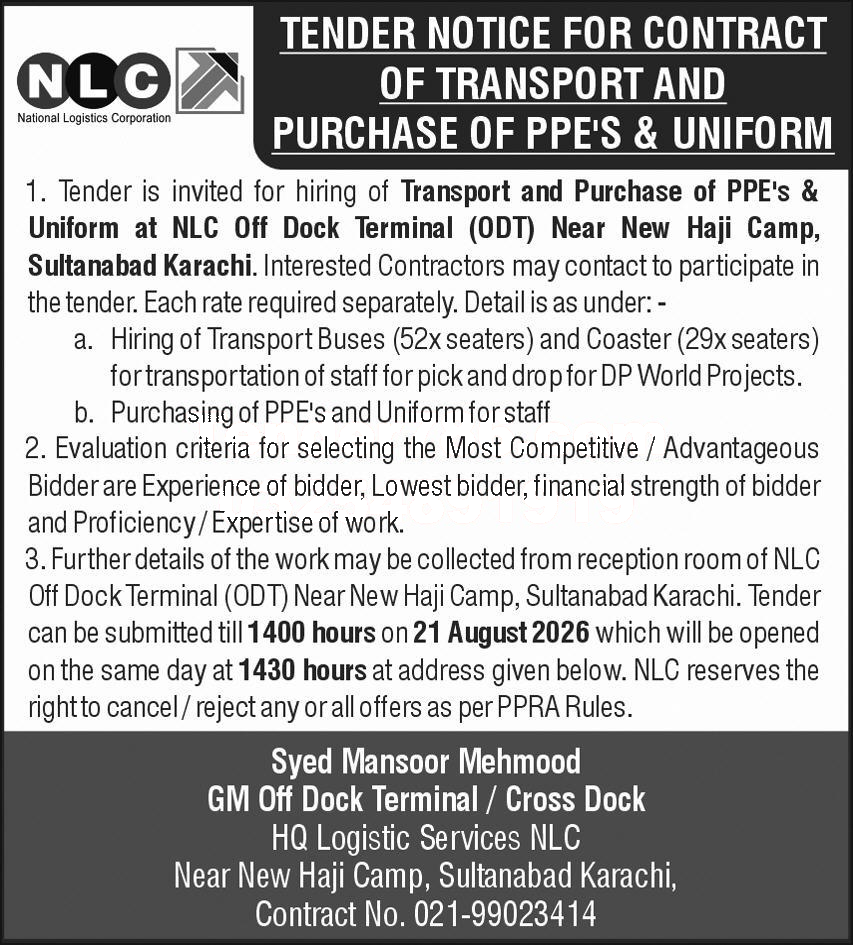 Tender Document