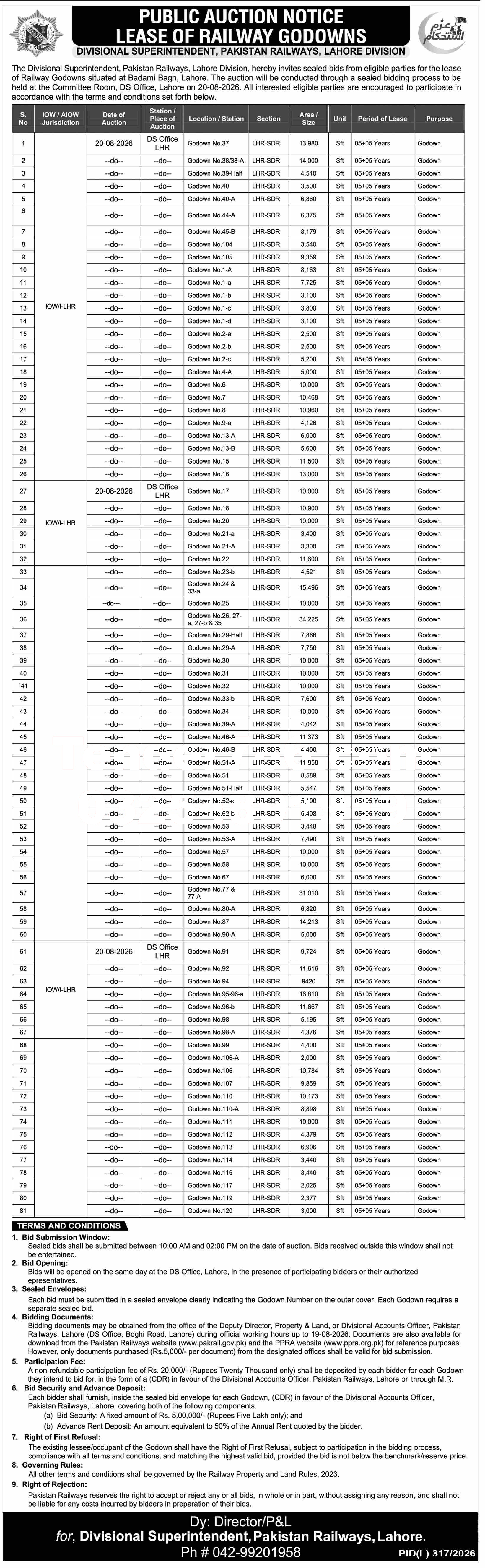 Tender Document