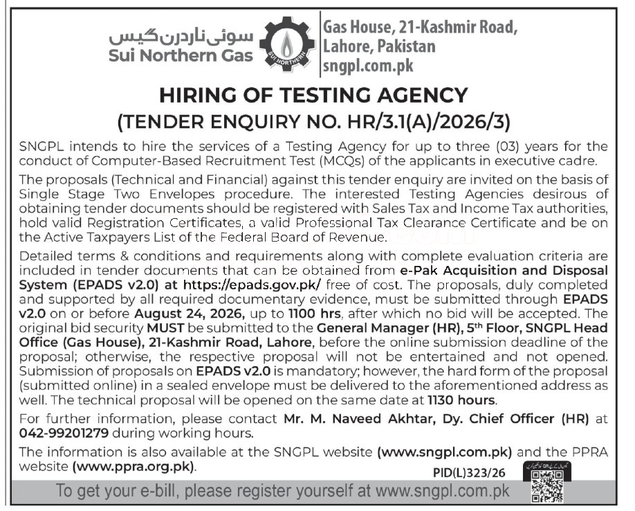 Tender Document