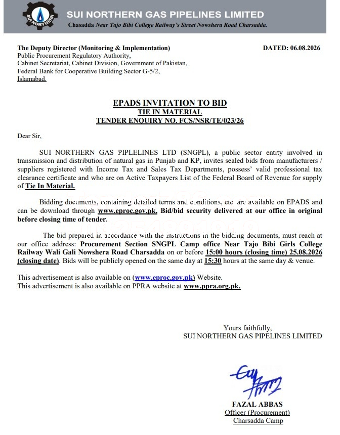 Tender Document