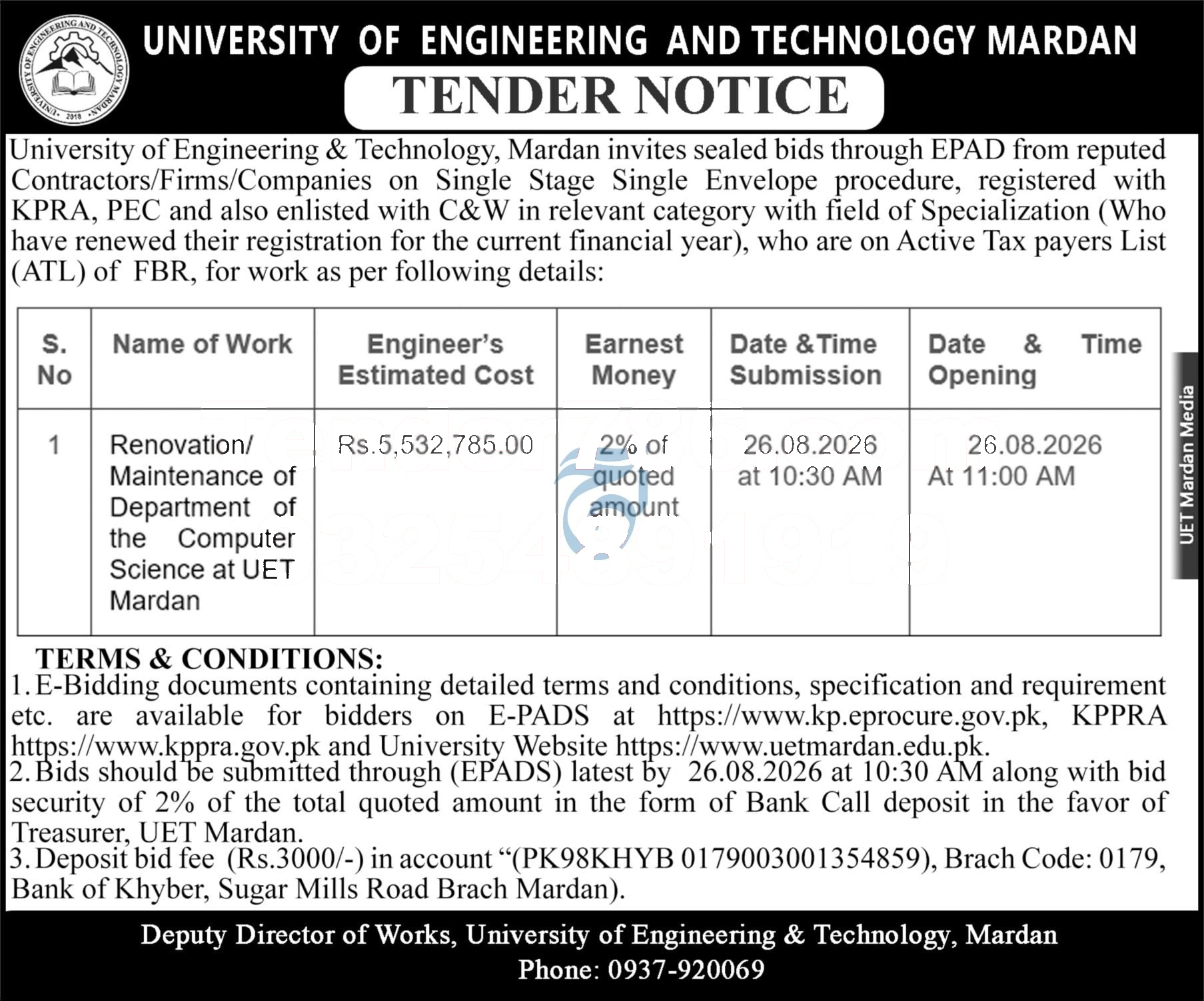 Tender Document