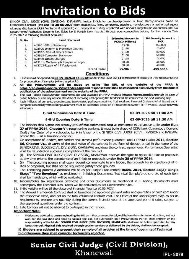 Tender Document