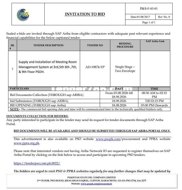 Tender Document