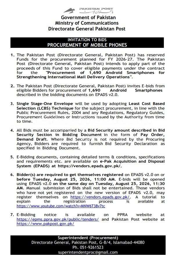 Tender Document