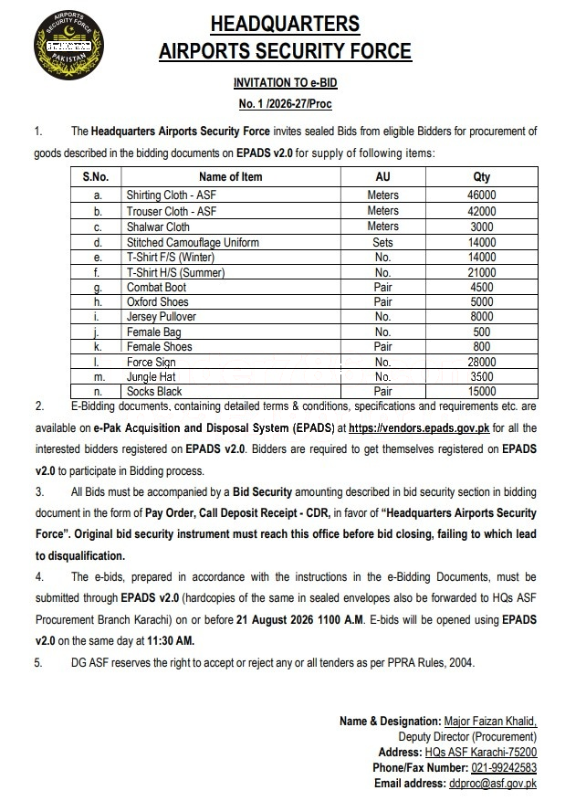 Tender Document