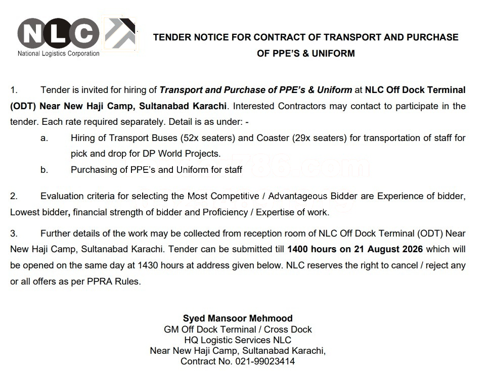 Tender Document