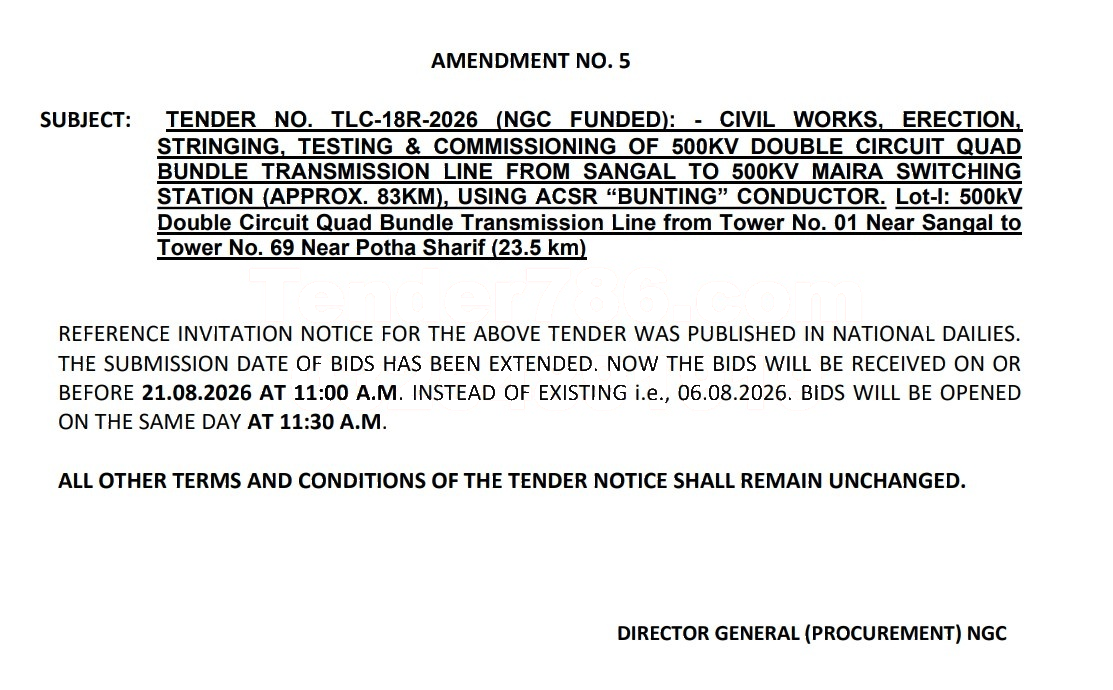 Tender Document