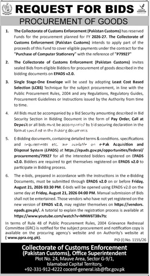 Tender Document