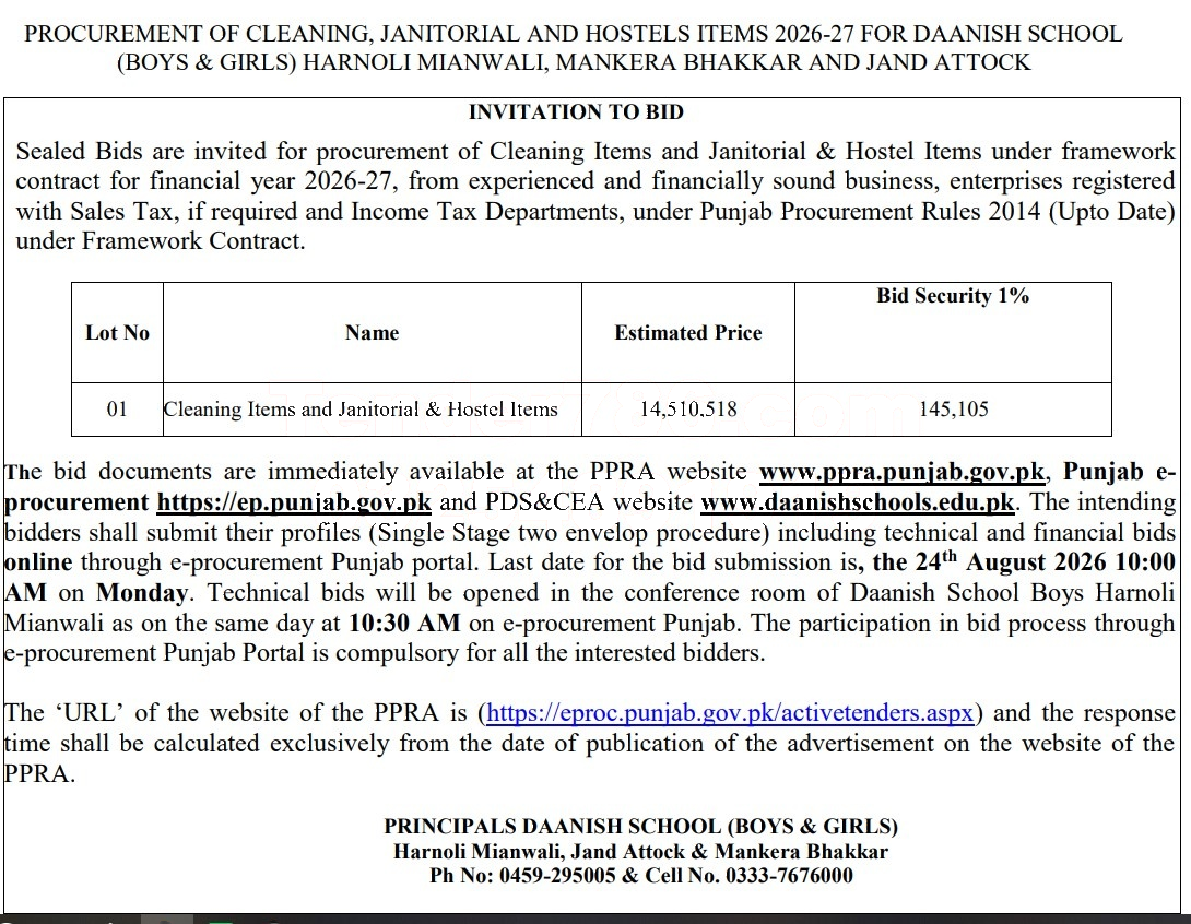 Tender Document