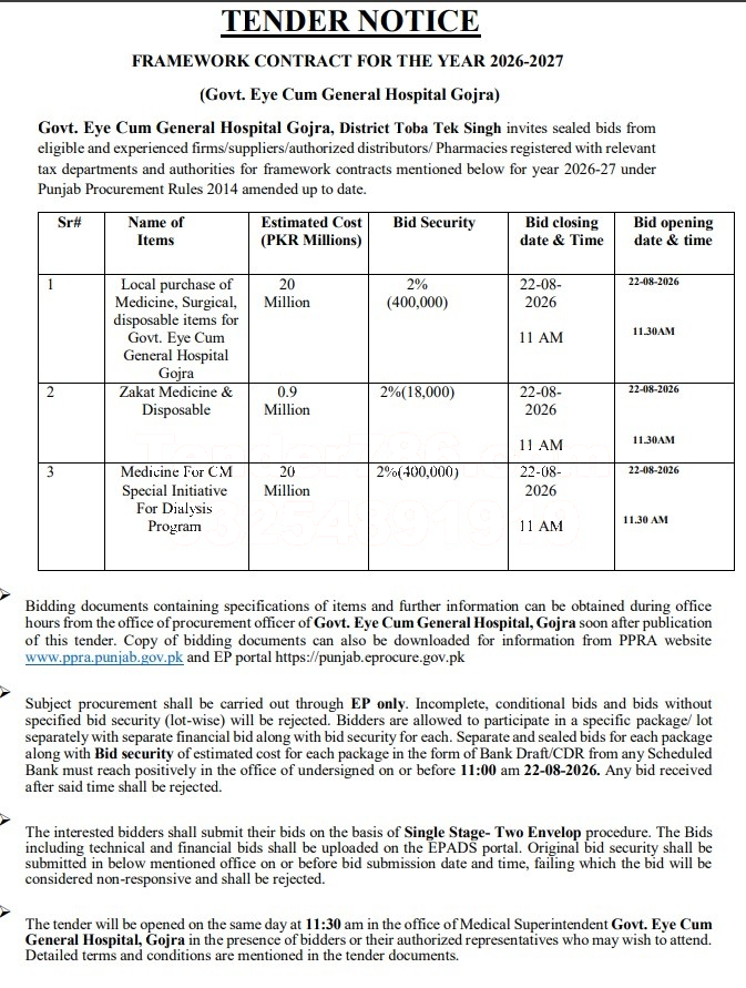 Tender Document