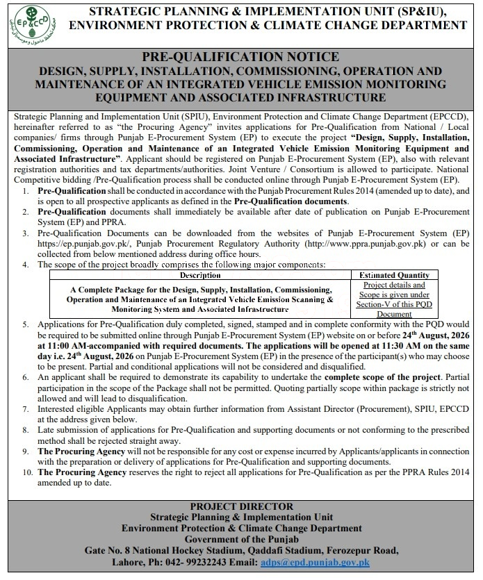 Tender Document