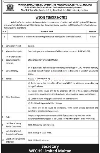 Tender Document