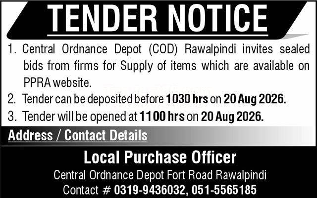 Tender Document