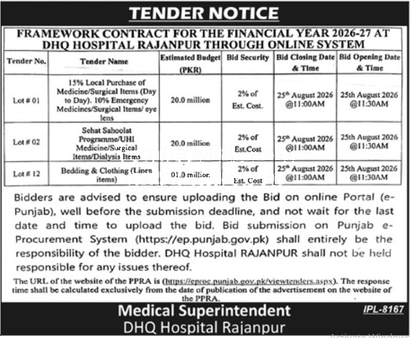 Tender Document