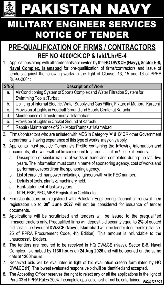 Tender Document