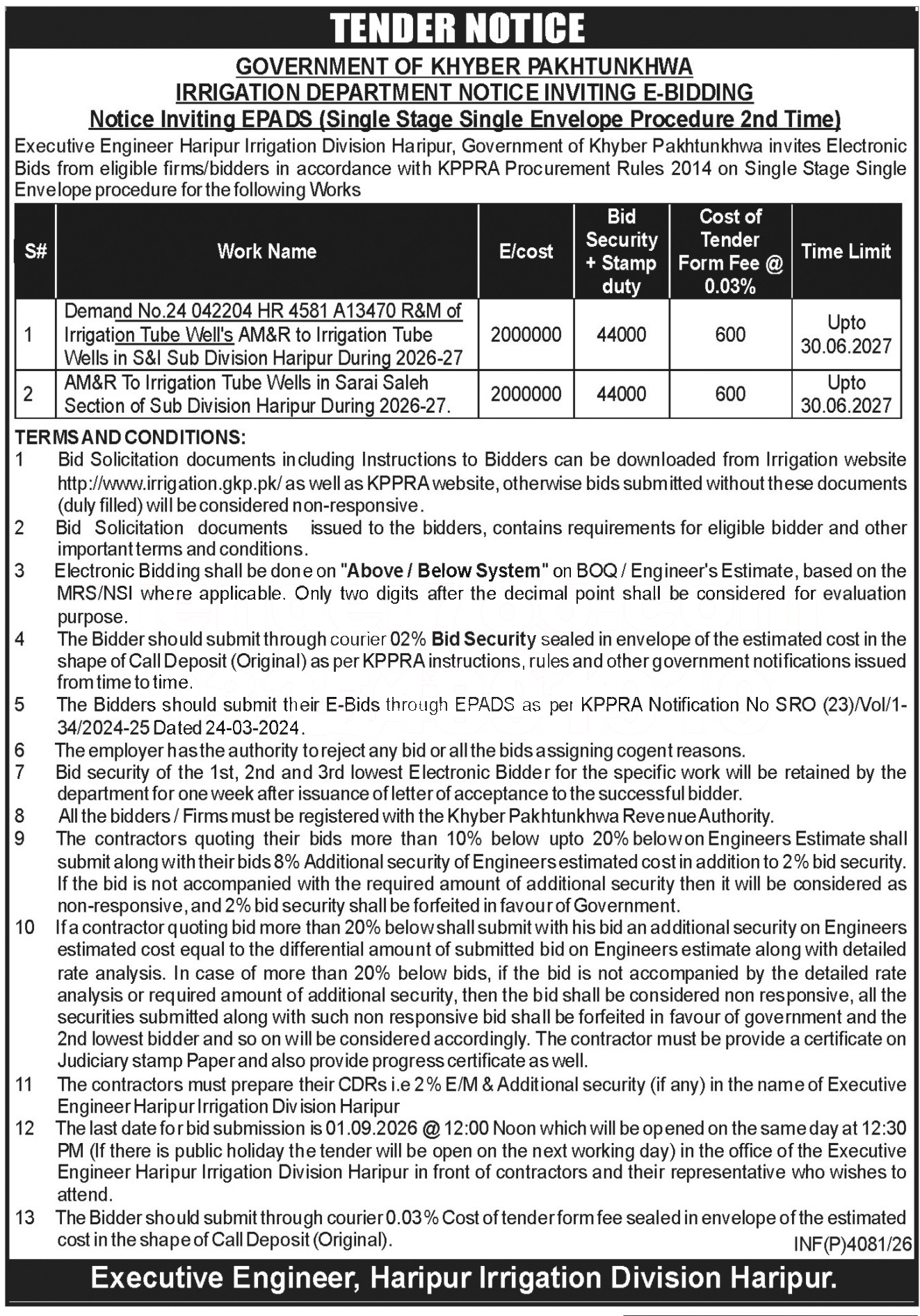 Tender Document
