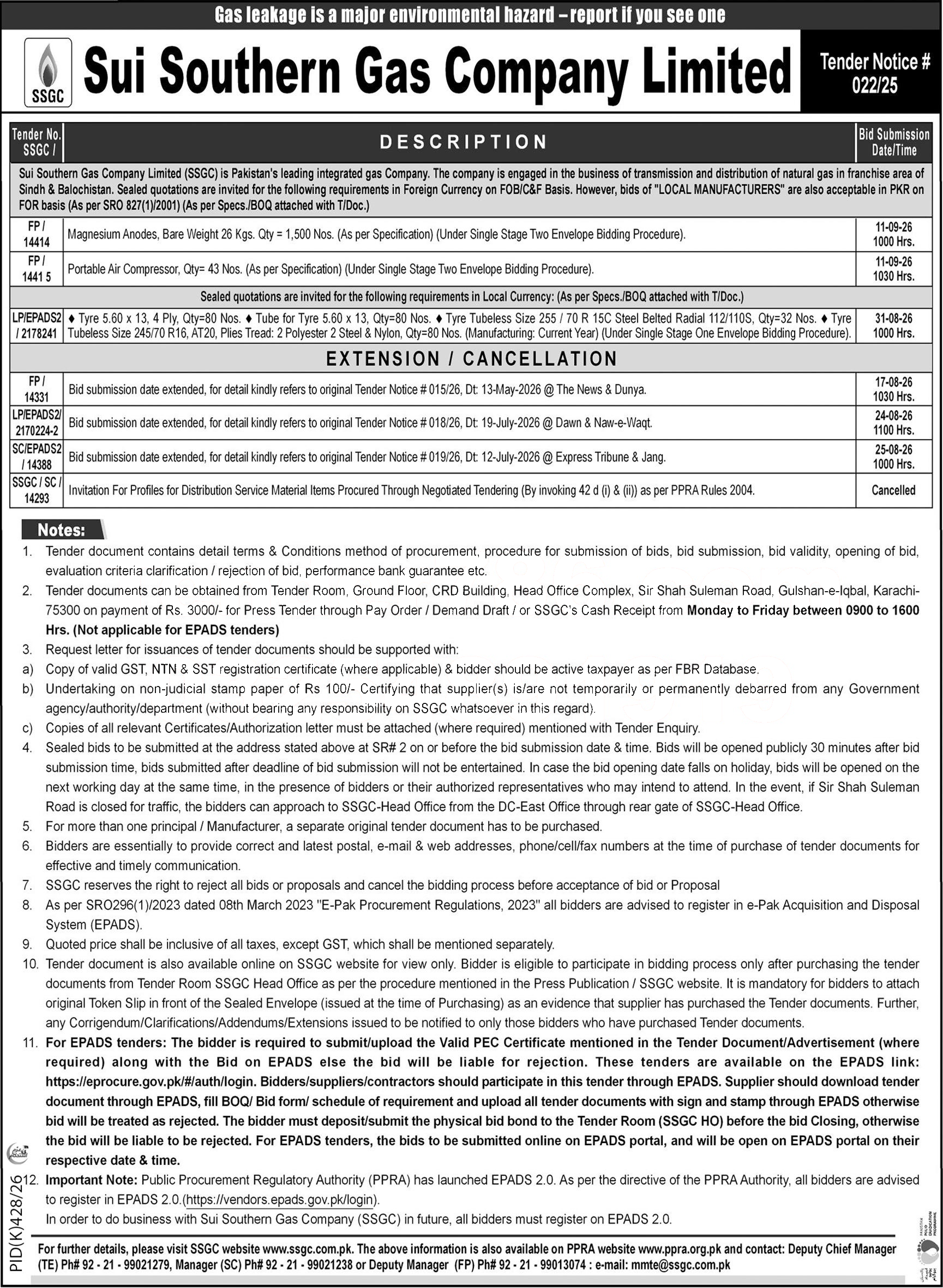 Tender Document