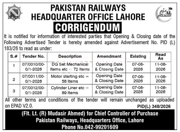 Tender Document