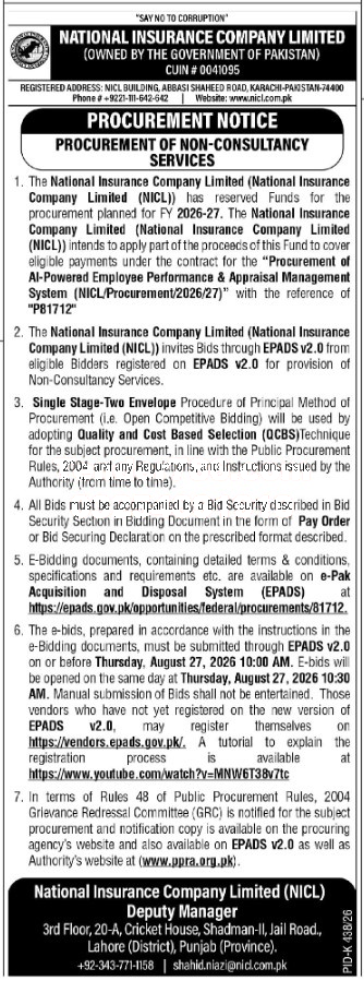 Tender Document
