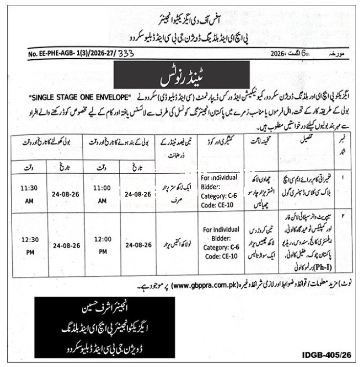 Tender Document
