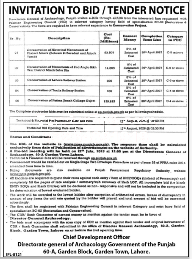 Tender Document