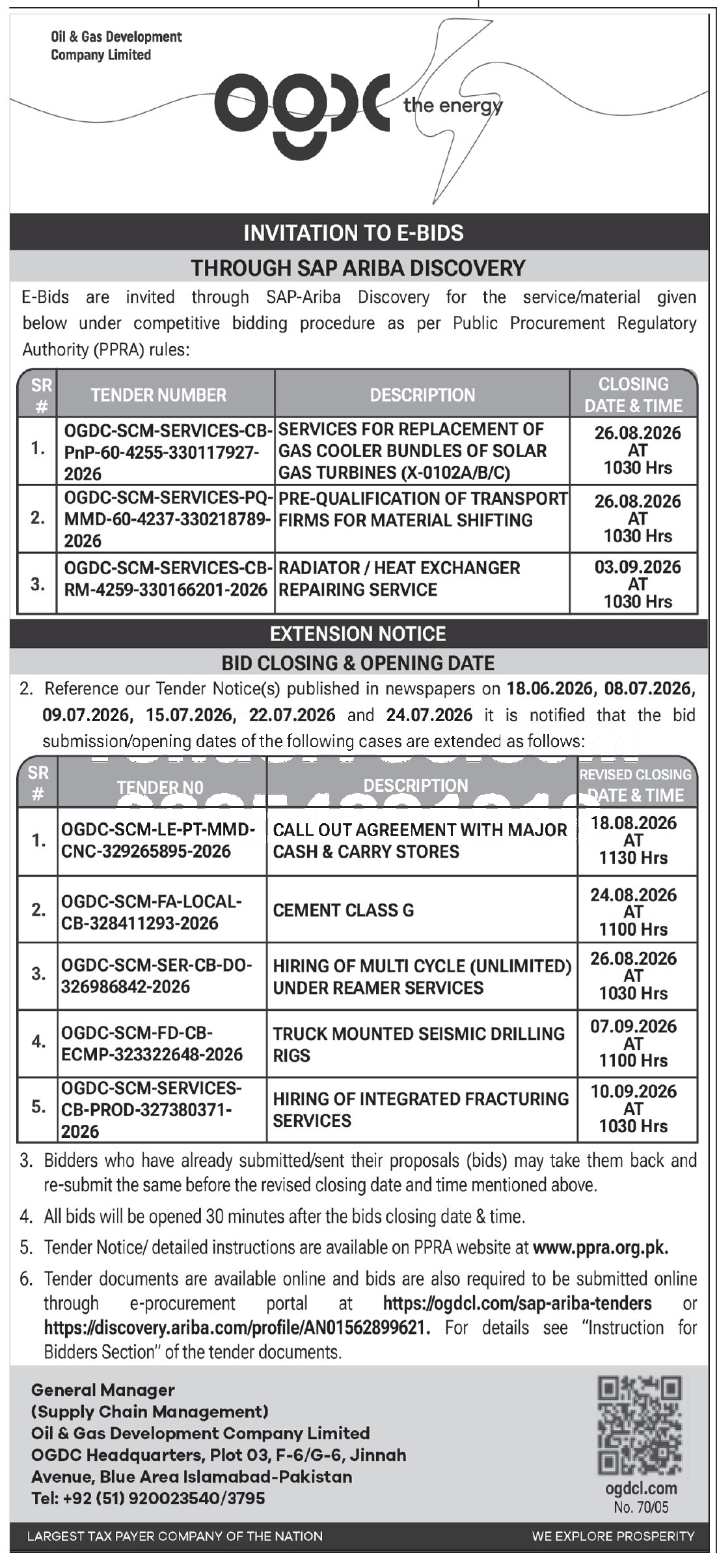Tender Document