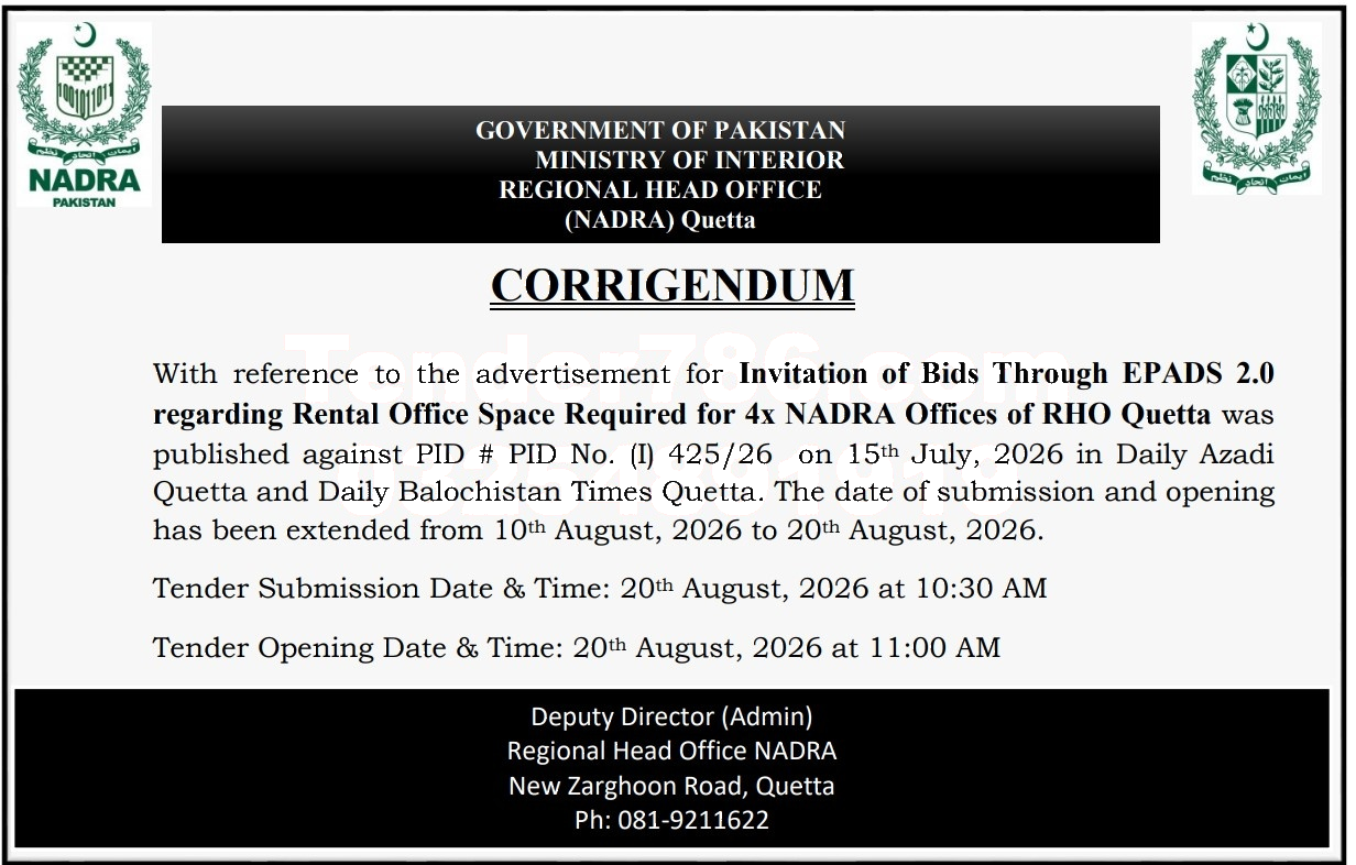 Tender Document