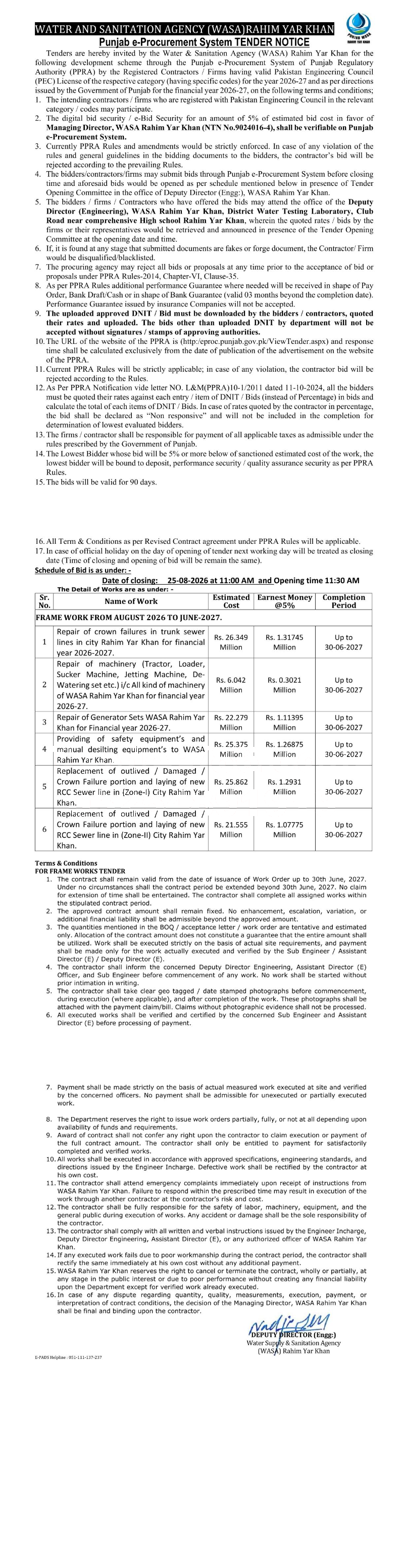 Tender Document