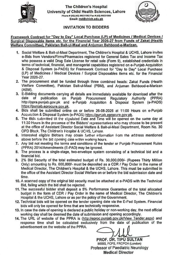 Tender Document