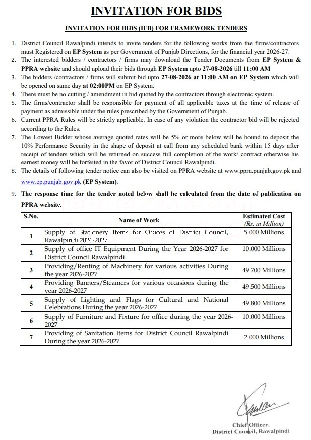 Tender Document