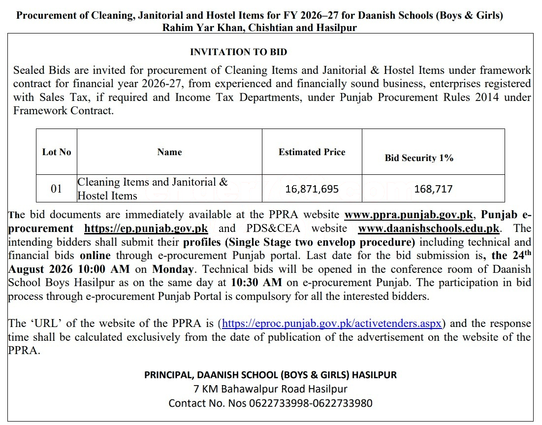 Tender Document