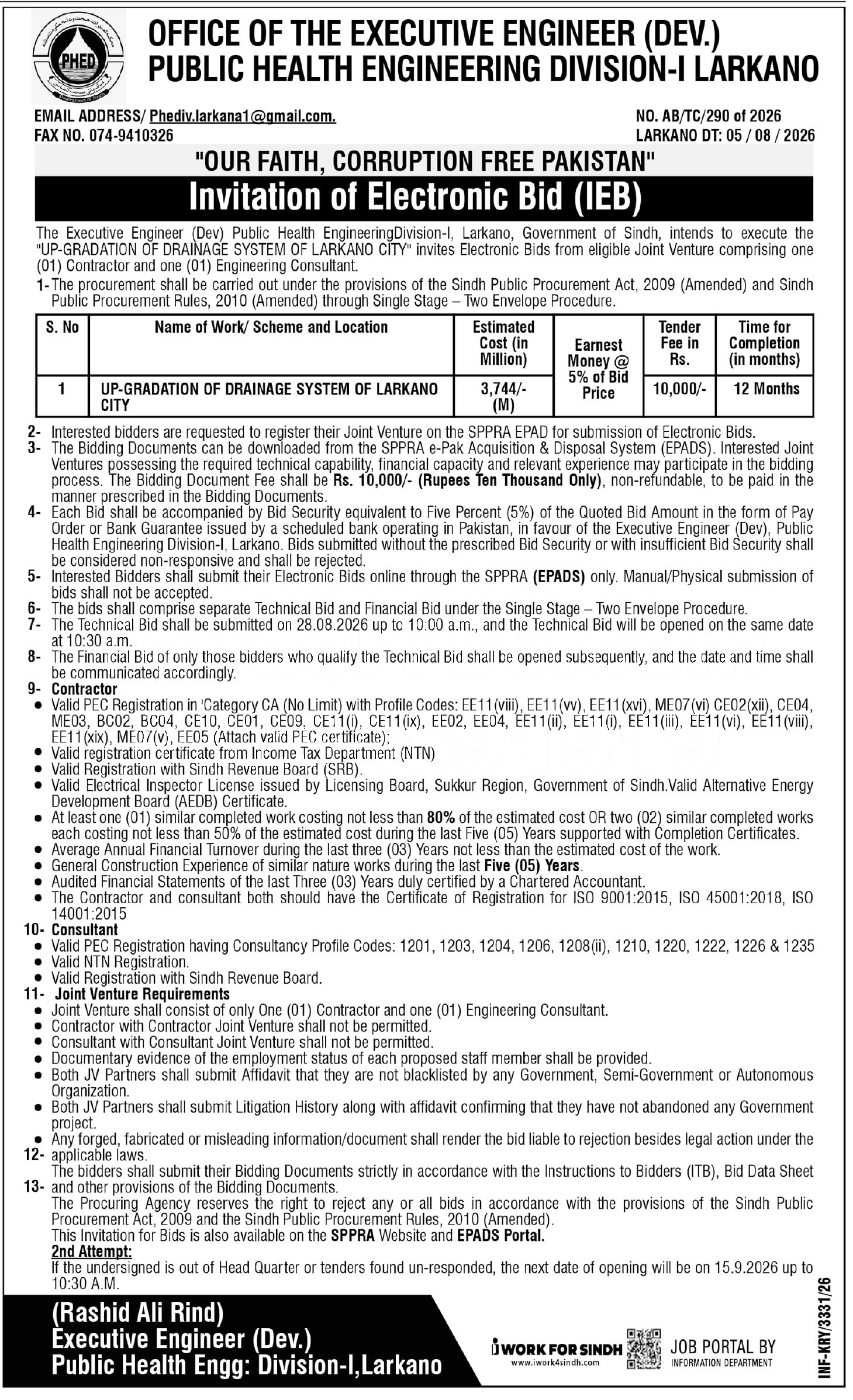 Tender Document