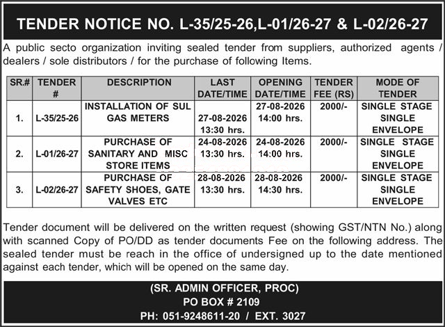 Tender Document