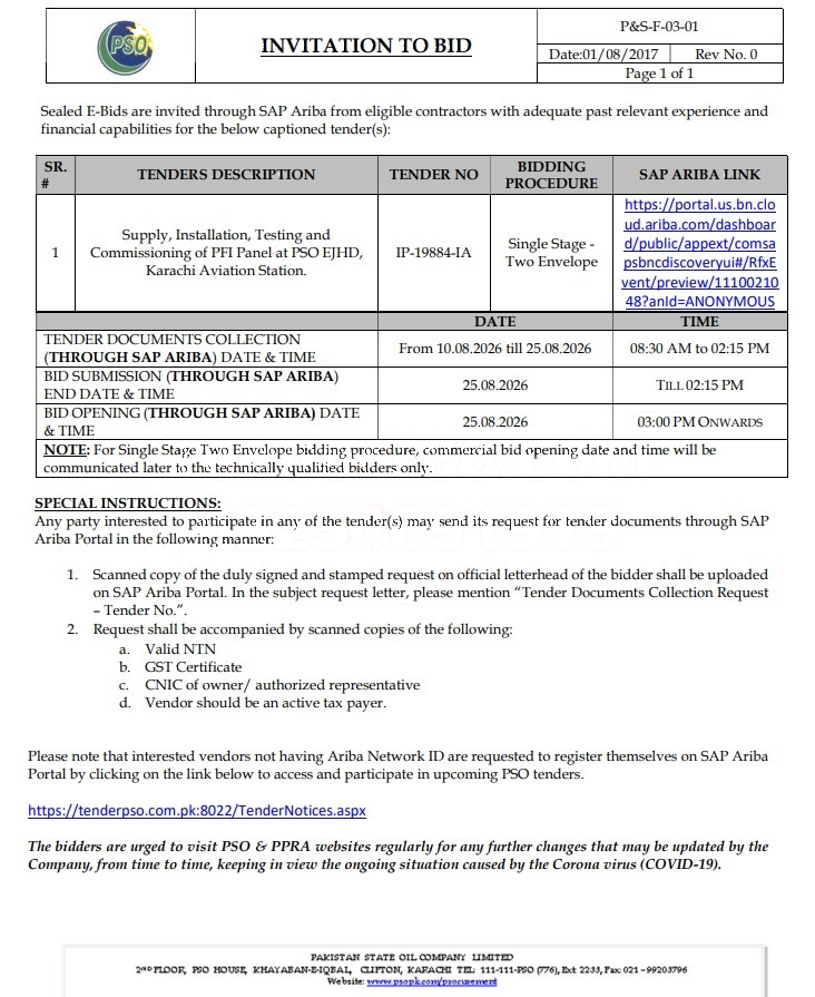 Tender Document