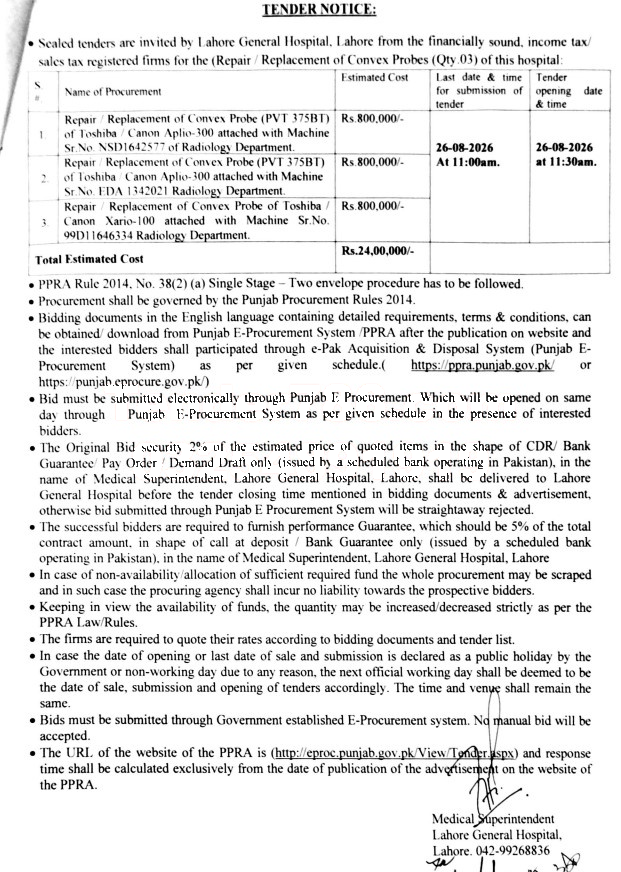 Tender Document