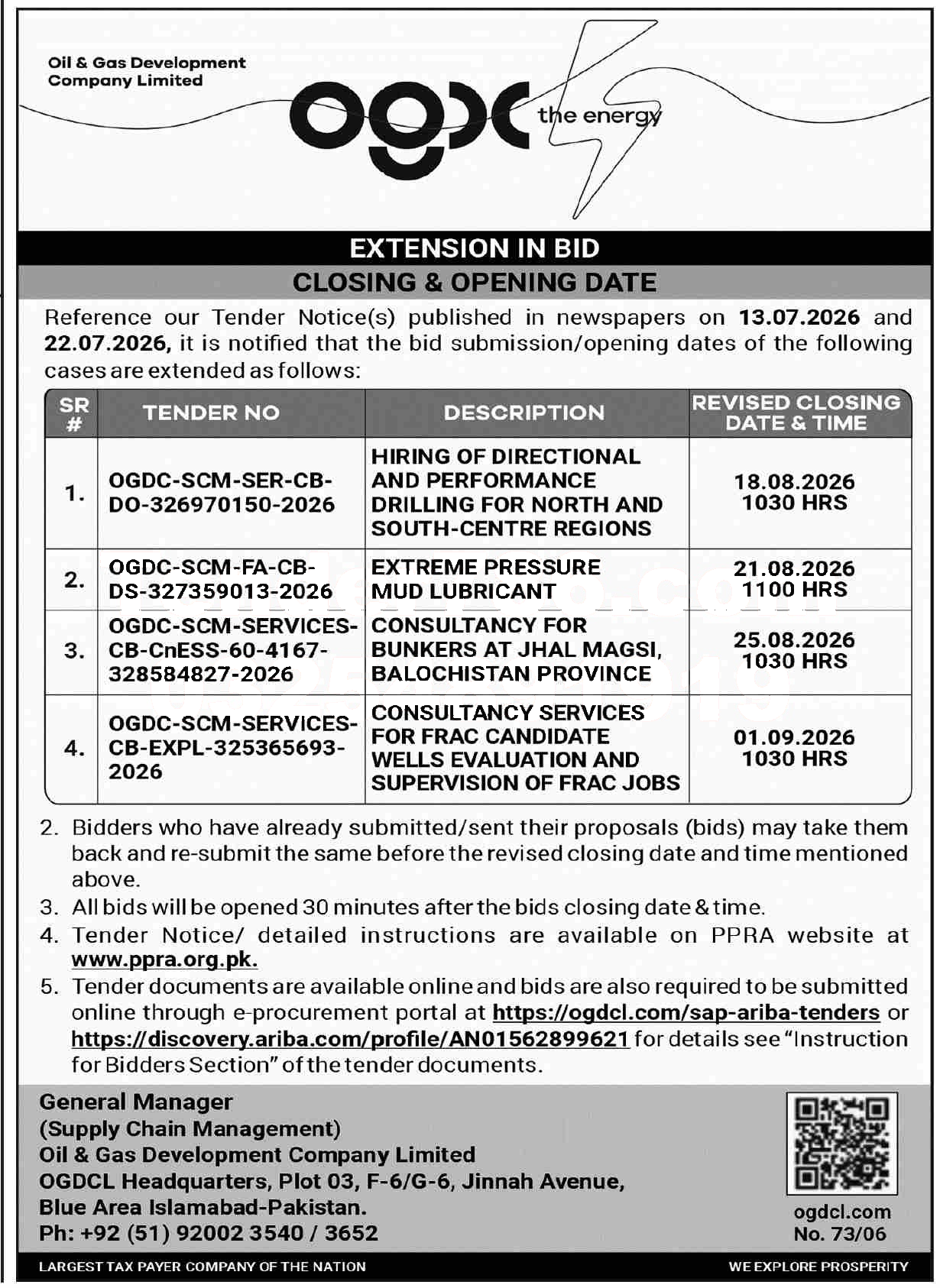 Tender Document