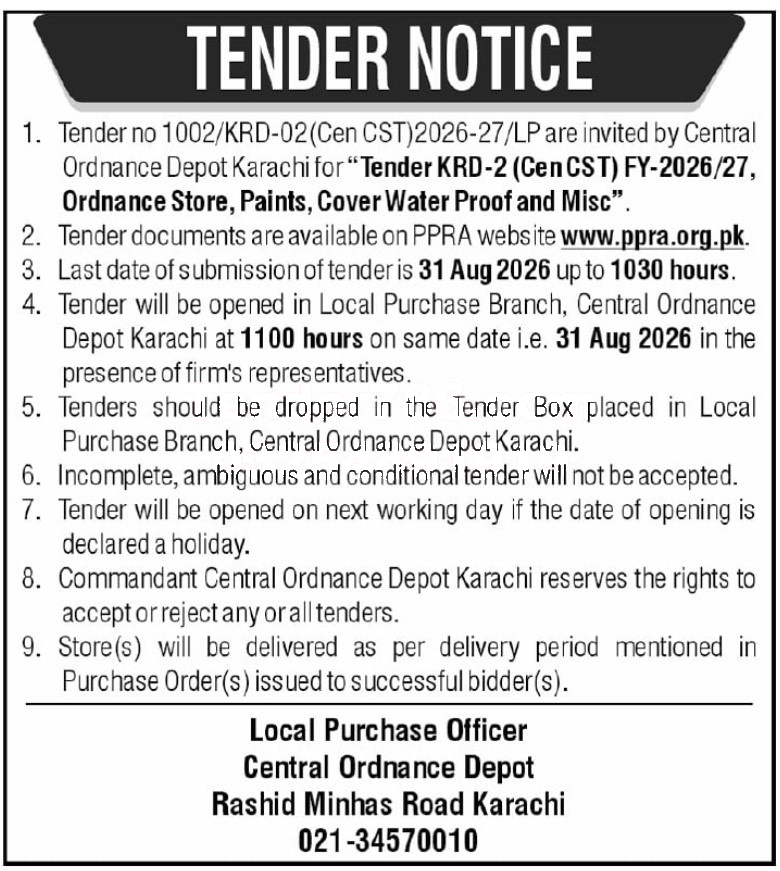 Tender Document