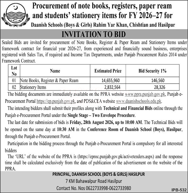 Tender Document